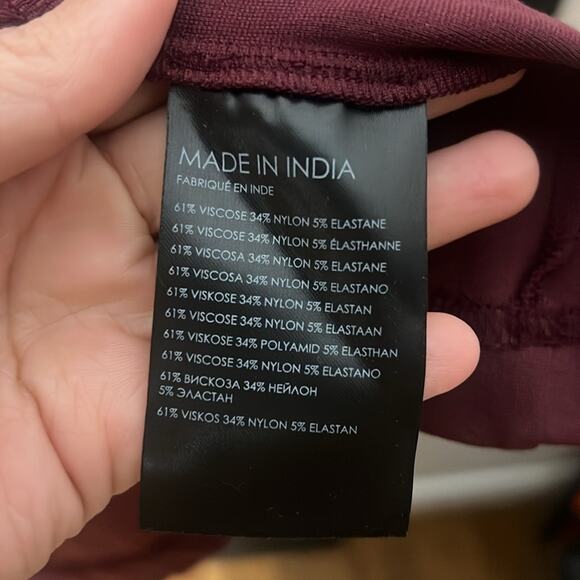 NEW Club Monaco Twist Front Knit Maxi Dress Size Medium - Picture 6 of 9